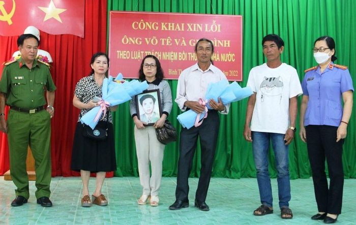 4505990b5f46b618ef57 Các cơ quan tố tụng tỉnh Bình Thuận xin lỗi công khai ông Võ Tê và gia đình