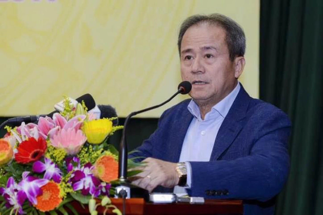 Ông Nguyễn Văn Hưng khi còn là phó chánh thanh tra, bị cáo buộc vụ lợi nhận 390.000 USD trong vụ Vạn Thịnh Phát - Ảnh: TTXVN