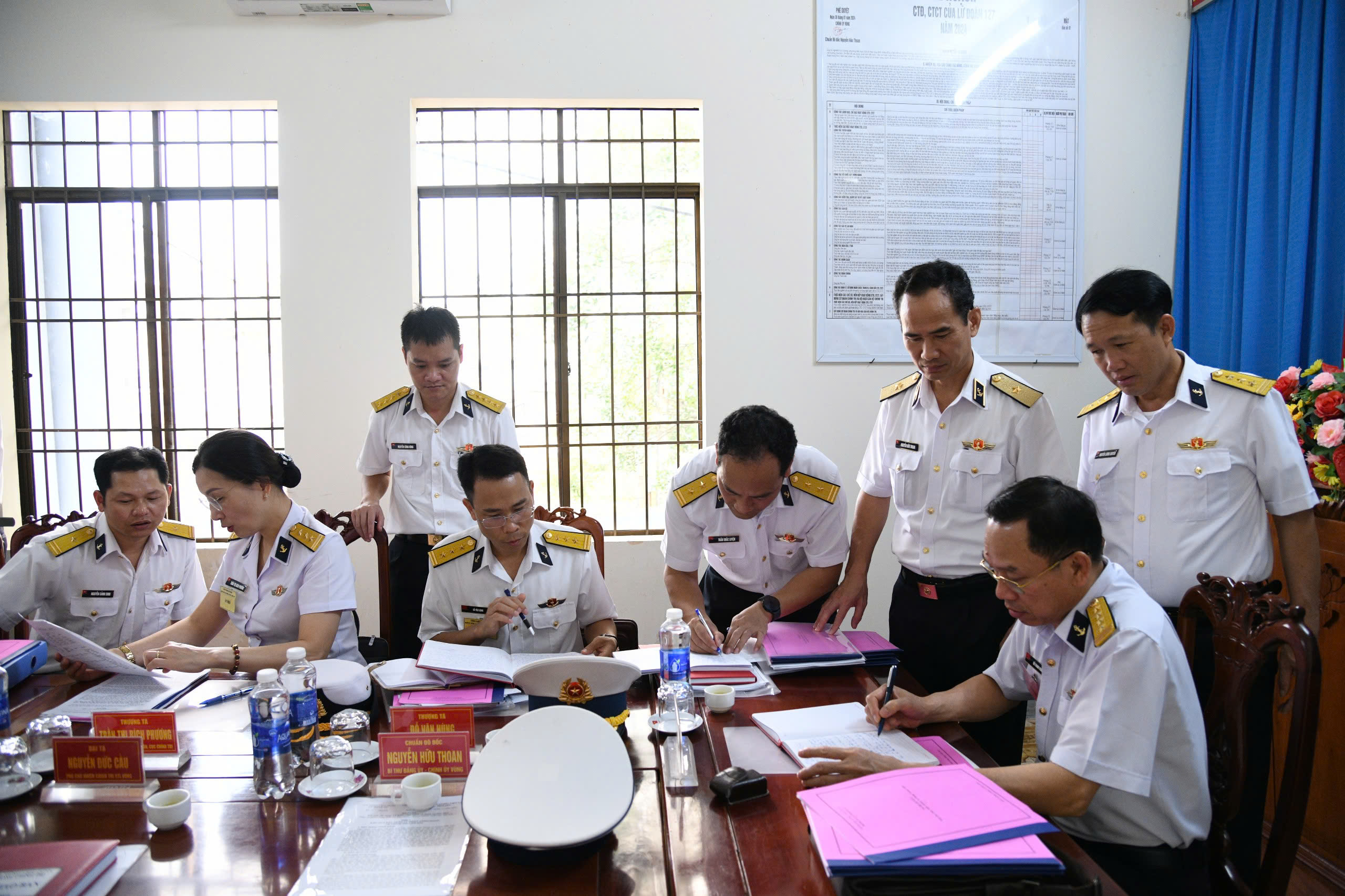 Bộ Tư lệnh Vùng 5 Hải quân thực hiện tốt các tiêu chí xây dựng đơn vị vững mạnh toàn diện, mẫu mực, tiêu biểu