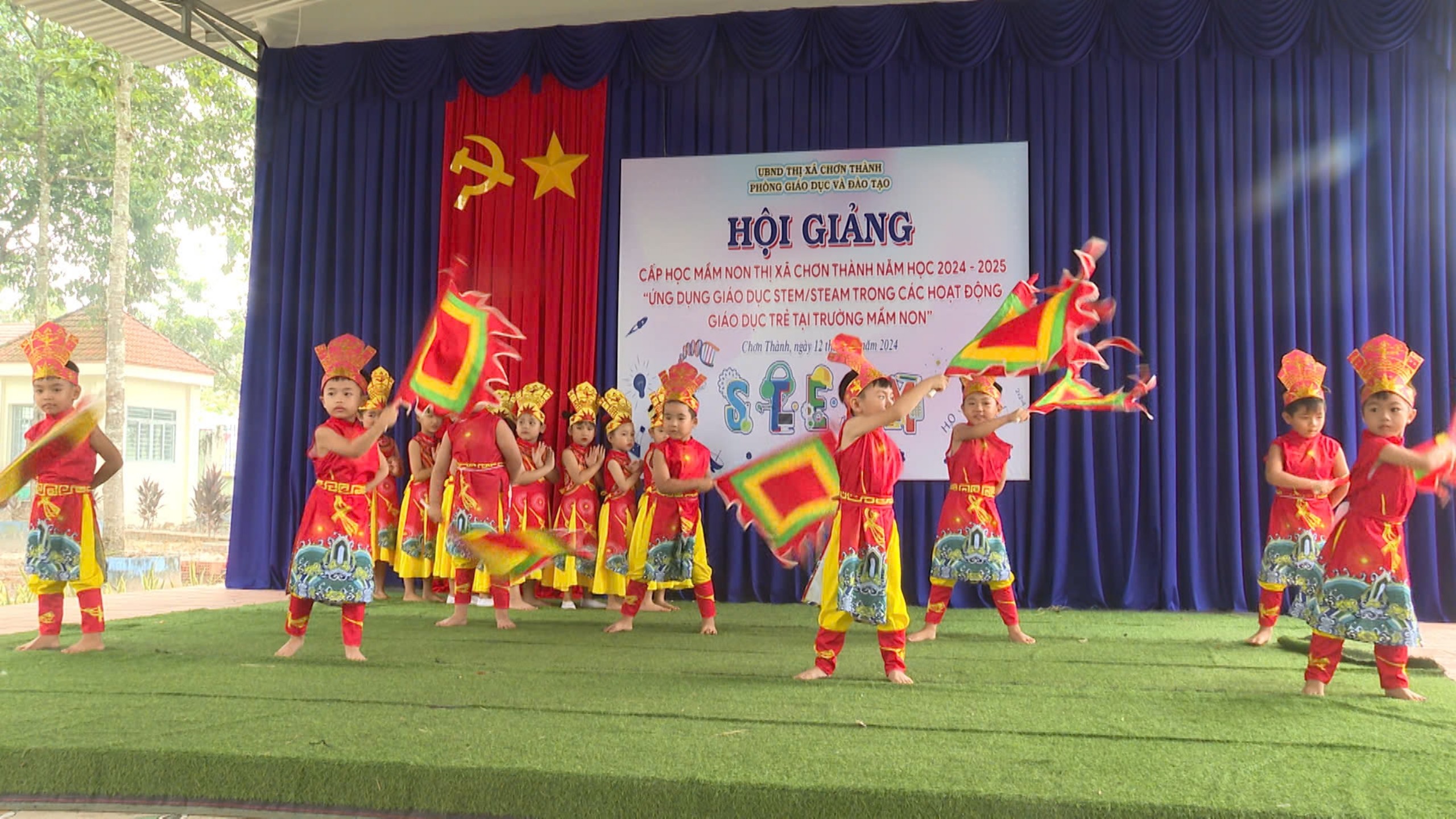Bình Phước – Chơn Thành: sôi nổi hội giảng ứng dụng giáo dục (STEAM) bậc mầm non