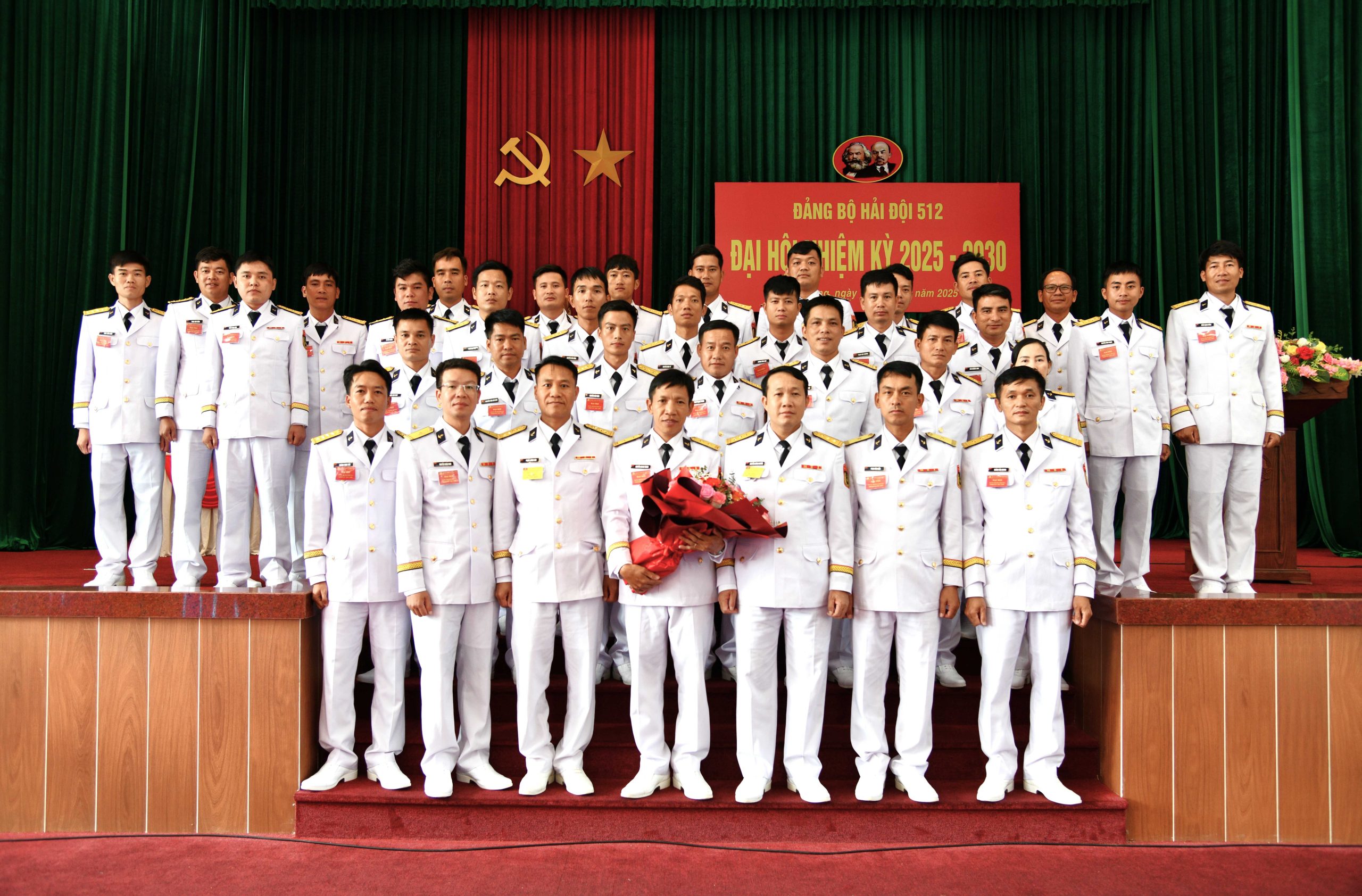 Đảng bộ bộ phận Hải đội 512 Đại hội nhiệm kỳ 2025-2030