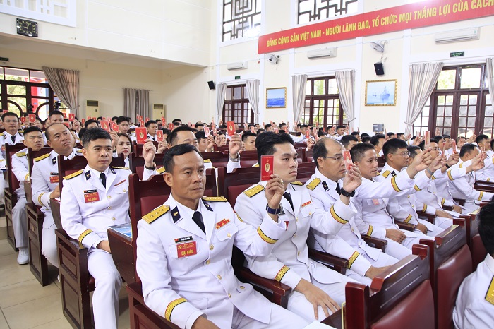 Lữ đoàn 162 tổ chức thành công Đại hội Đảng bộ làm trước