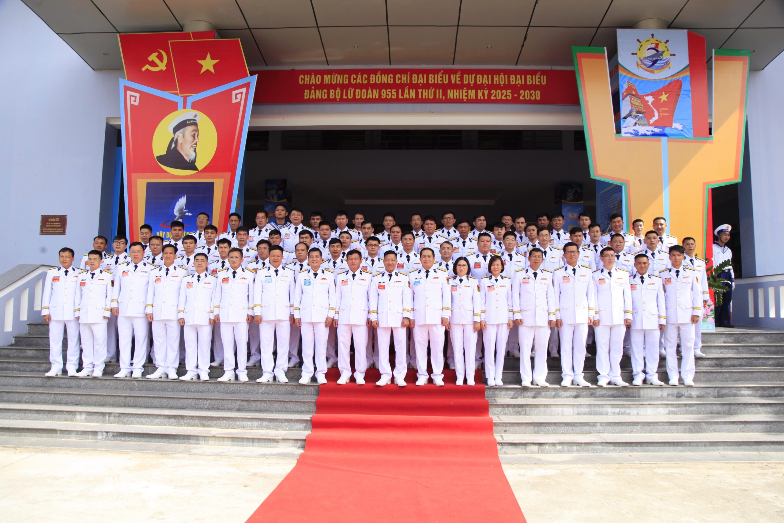 Đại hội đại biểu Đảng bộ Lữ đoàn 955, Vùng 4 Hải quân thành công tốt đẹp