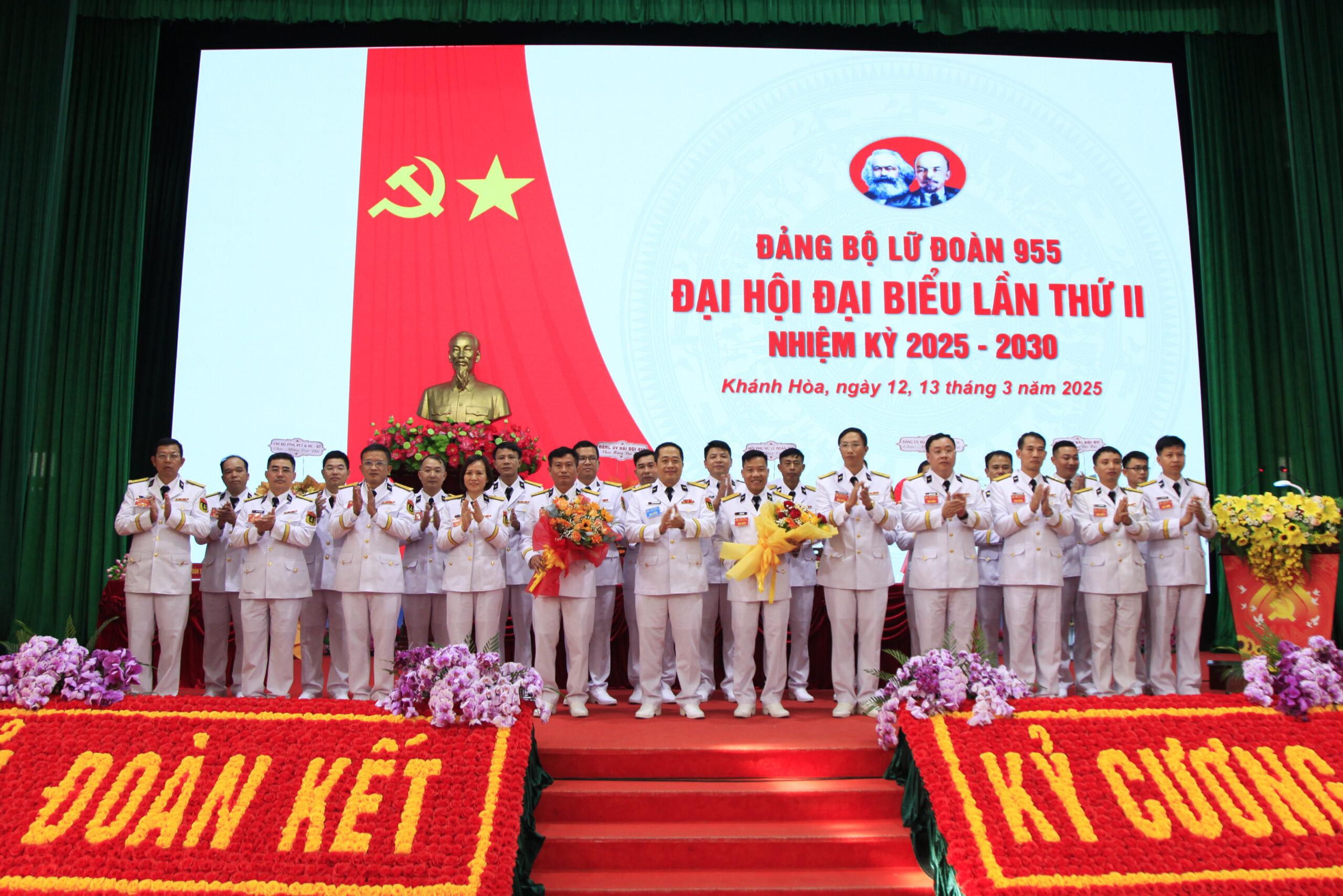 Đại hội đại biểu Đảng bộ Lữ đoàn 955, Vùng 4 Hải quân thành công tốt đẹp
