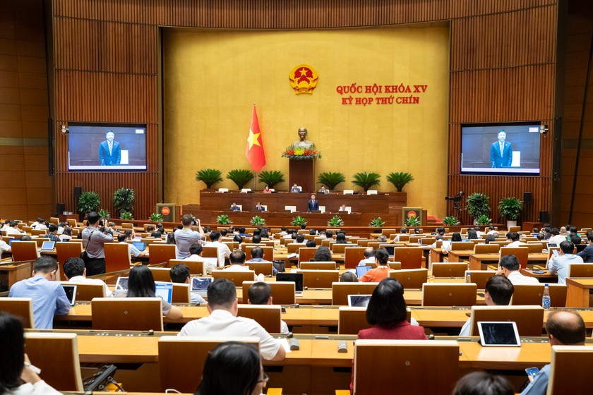 ah3i7136-4402-6303 Quang cảnh phiên họp sáng 27/5. (Ảnh: Cổng TTĐTQH)