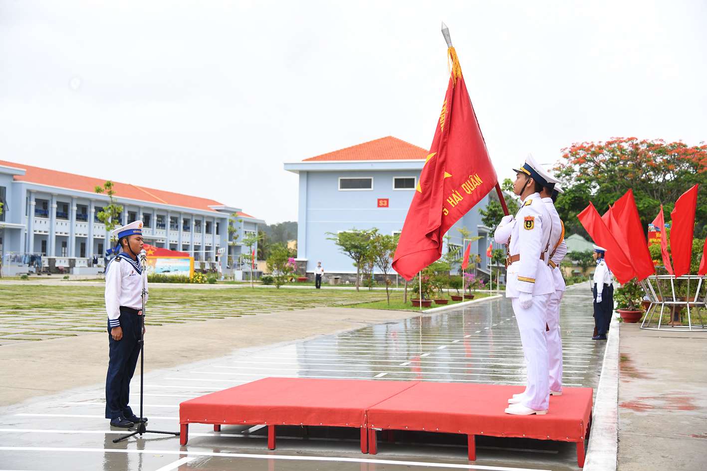 Bộ Tư lệnh Vùng 5 Hải quân tổ chức Lễ tuyên thệ chiến sĩ mới năm 2025